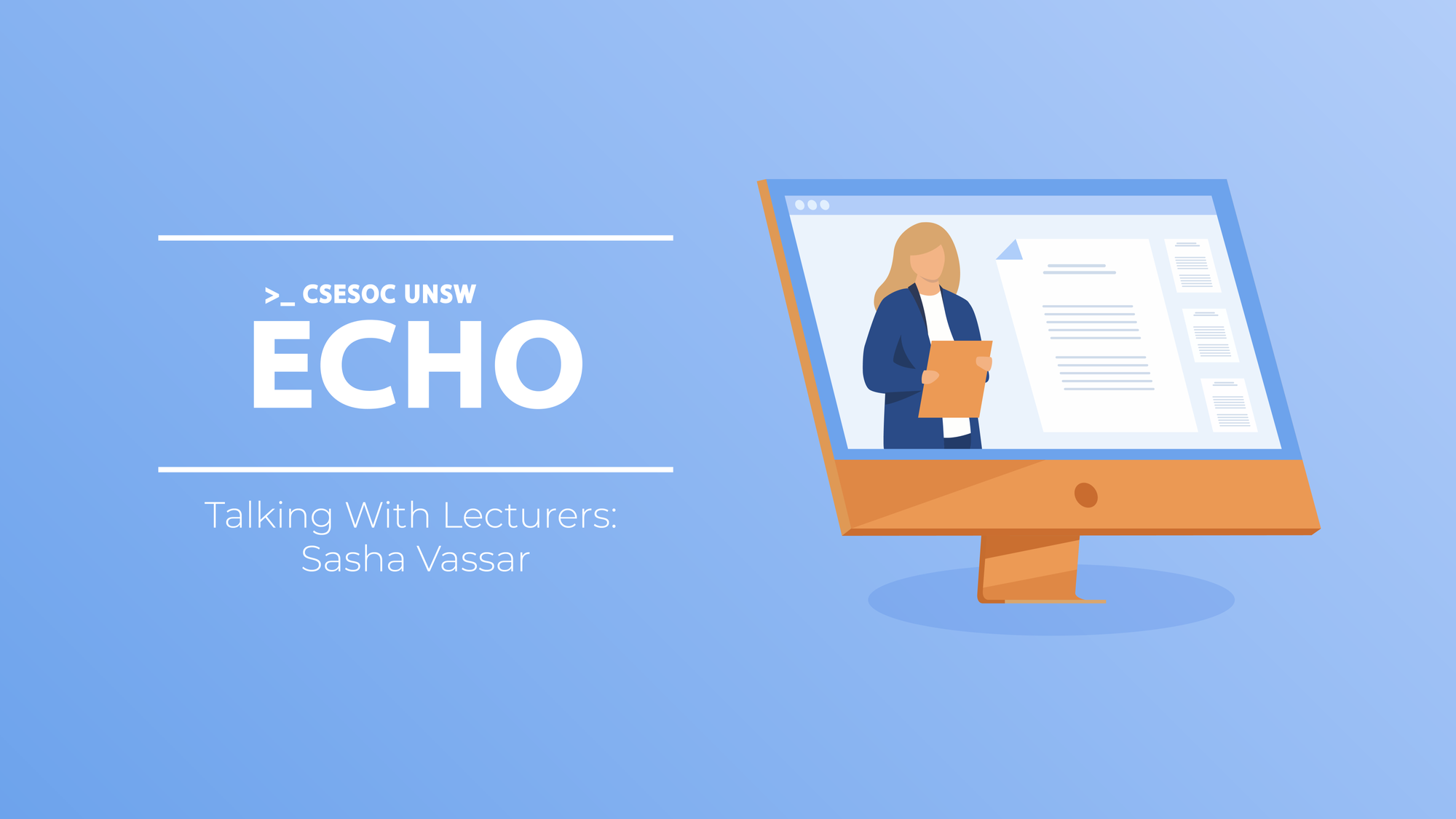 Talking with Lecturers: Sasha Vassar