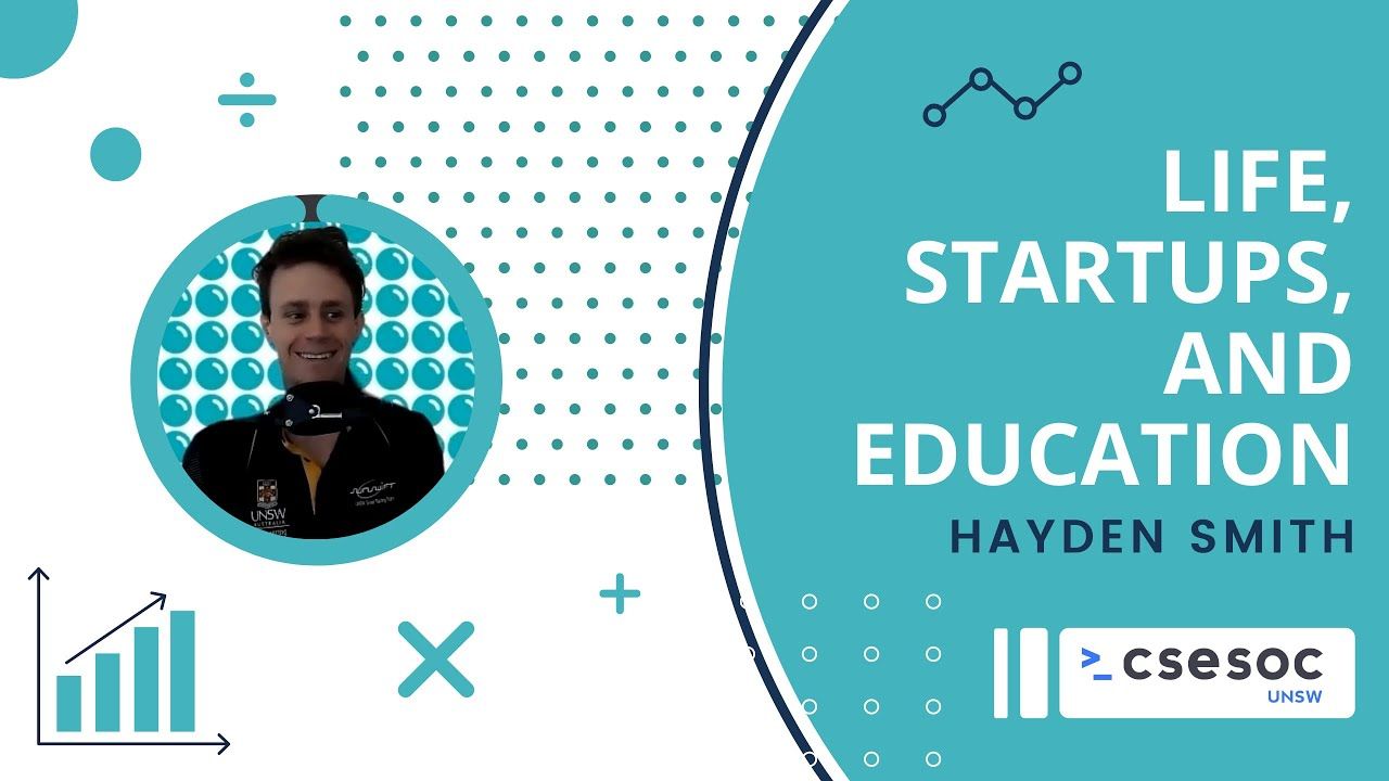 [ECHO] Life, Startups and Education with Hayden Smith