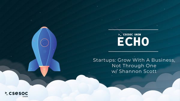 Startups: Grow With A Business, Not Through One w/ Shannon Scott