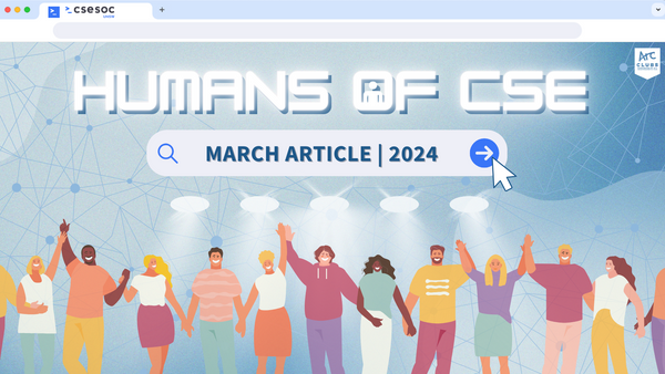 Humans of CSE March