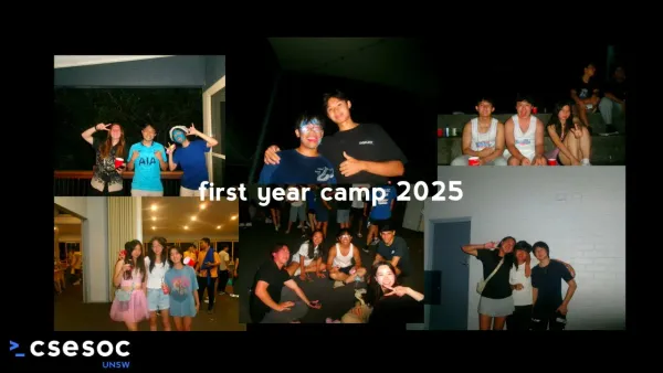 CSESoc First Year Camp 2025